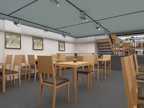 快餐店装修设计攻略 这样装修的快餐店不挤爆你找我啊!