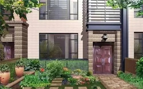 20款入户花园装修效果图,推门即见的风景