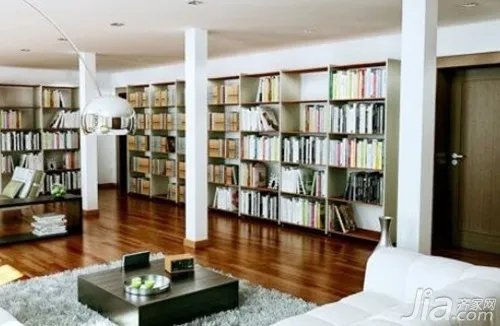 转角书柜效果图欣赏 转角书柜效果图解析