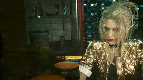 《赛博朋克2077》金发美女捏脸数据分享