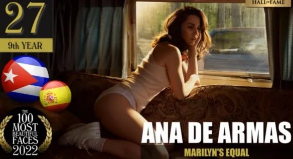 2022年全球最美面孔TOP100出炉！