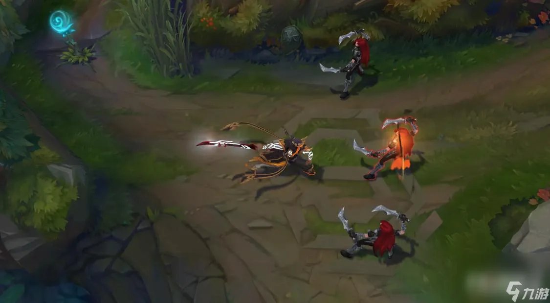 《英雄联盟》墨之影武者剑圣皮肤特效一览