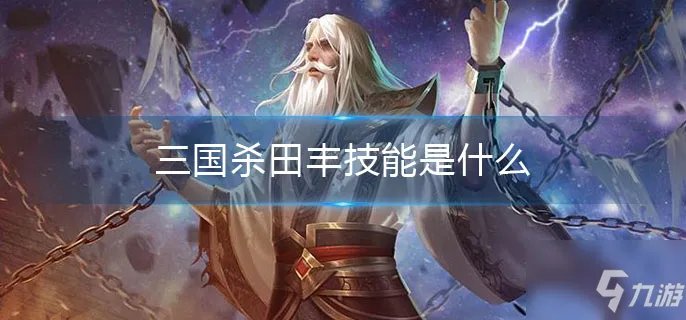 《三国杀》田丰技能属性一览 田丰怎么样