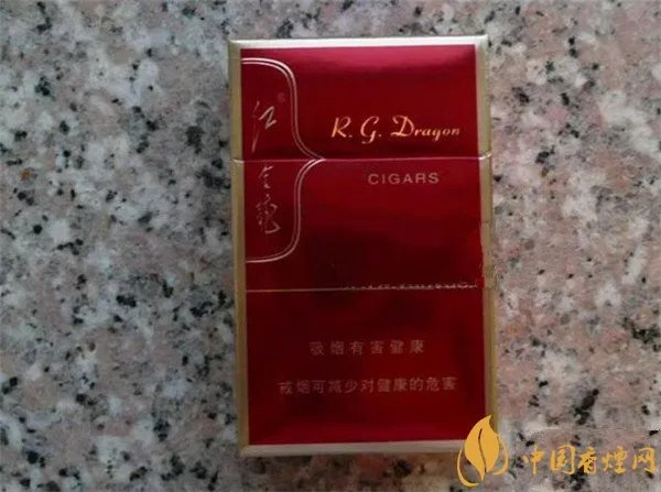红金龙香烟价格表图 红金龙香烟多少钱一包(6款龙系列)