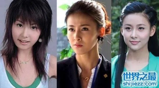 贾青整容前后照片对比，拍一部戏就变一个样 