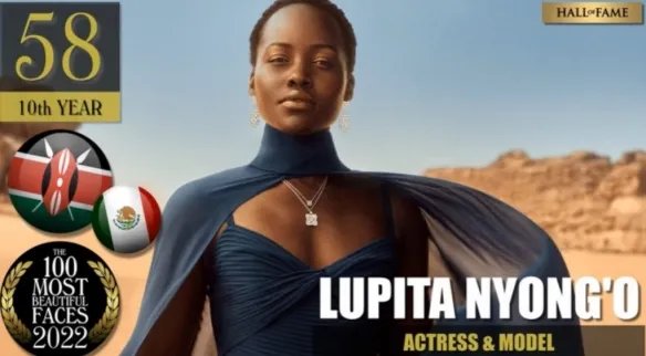 2022年全球最美面孔TOP100出炉！