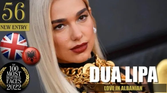 2022年全球最美面孔TOP100出炉！