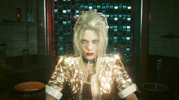 《赛博朋克2077》金发美女捏脸数据分享