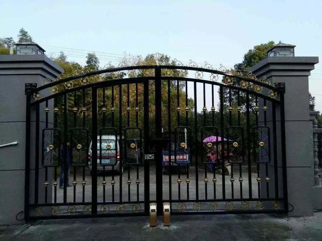 院子如何设计开门