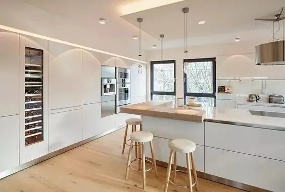 福州装修把开放式厨房搬进家，你家怕是洋气得要上天！