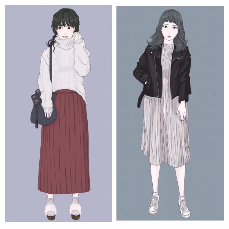 秋季女装搭配图片大全 2017秋季女装搭配图片