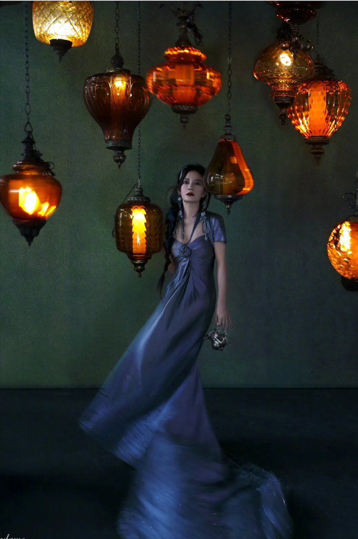 舒淇和赵薇发布复古油画风大片，你更喜欢哪一组？