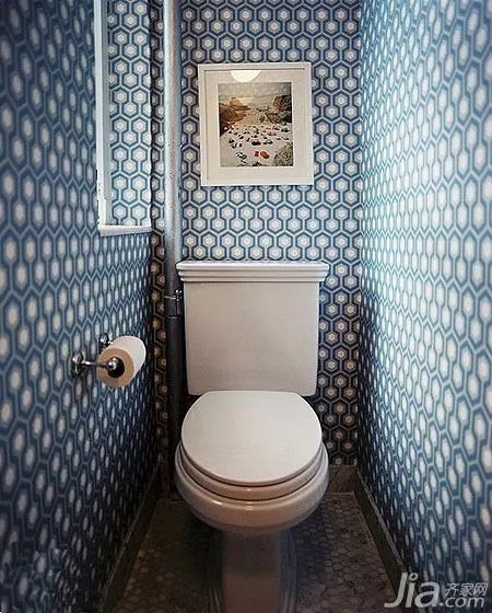 古典气质VS清新淡雅 15款个性卫浴壁纸推荐
