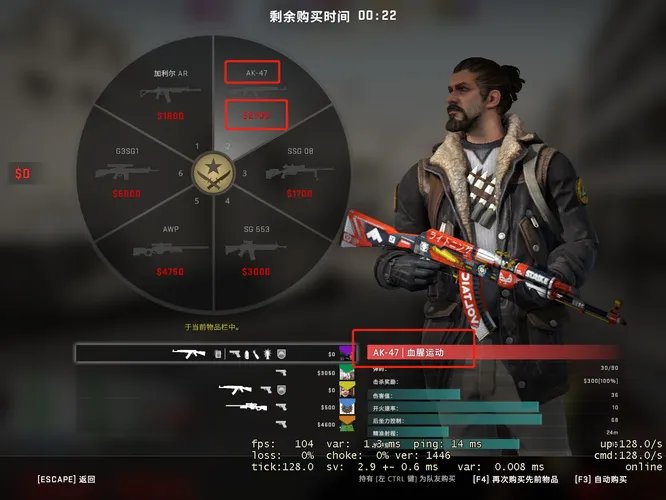 ak47价格是多少？