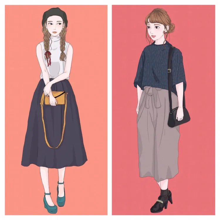 秋季女装搭配图片大全 2017秋季女装搭配图片