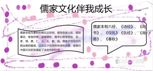 儒家文化手抄报