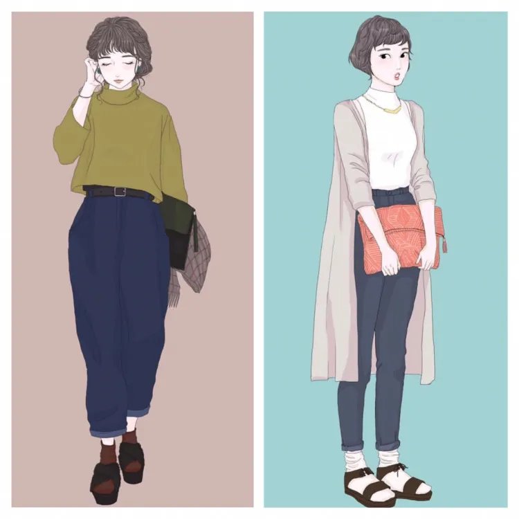 秋季女装搭配图片大全 2017秋季女装搭配图片