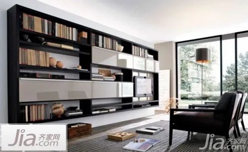 37图现代简约电视背景墙 打造时尚家居风