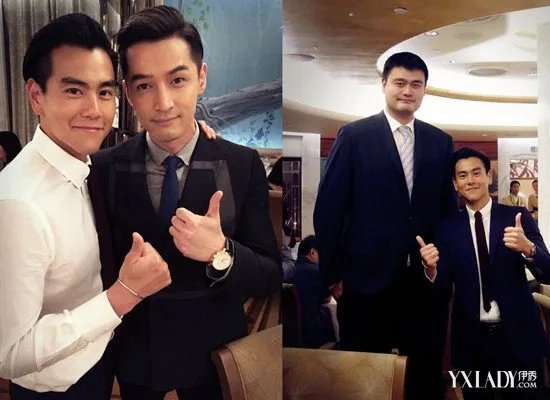 林志玲迪士尼亮相卖萌搞怪彭于晏姚明合影再现最萌身高差