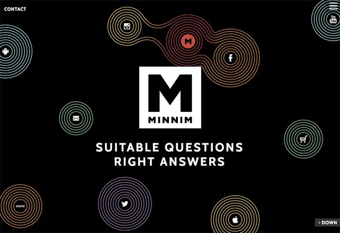 一组酷炫动效设计的网站欣赏