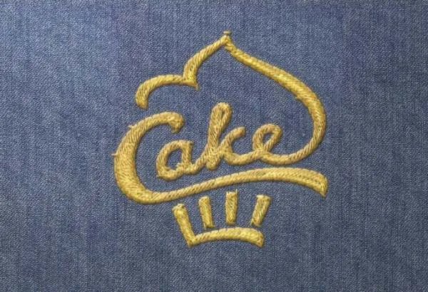 ps怎么做逼真logo刺绣效果