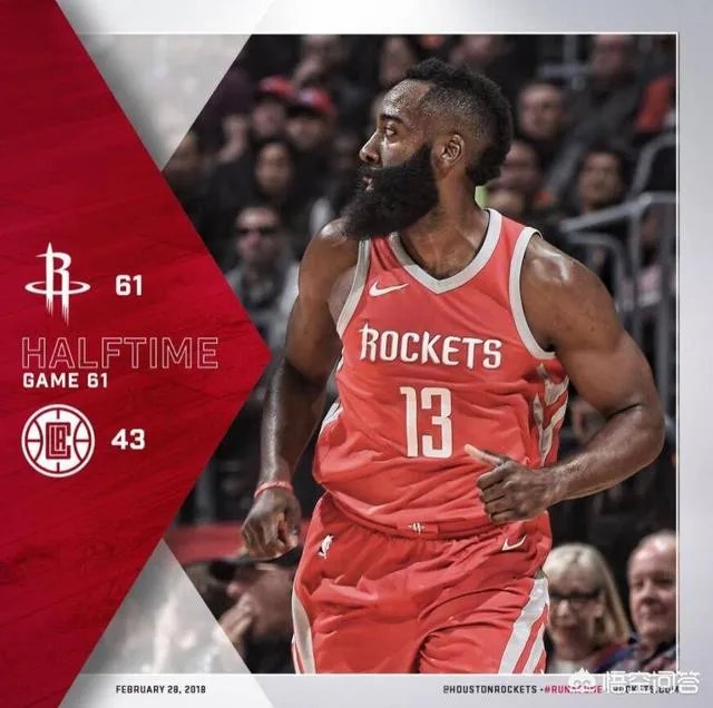 哈登晃倒韦斯利约翰逊数米远，等他站起来再投进三分，什么水平？