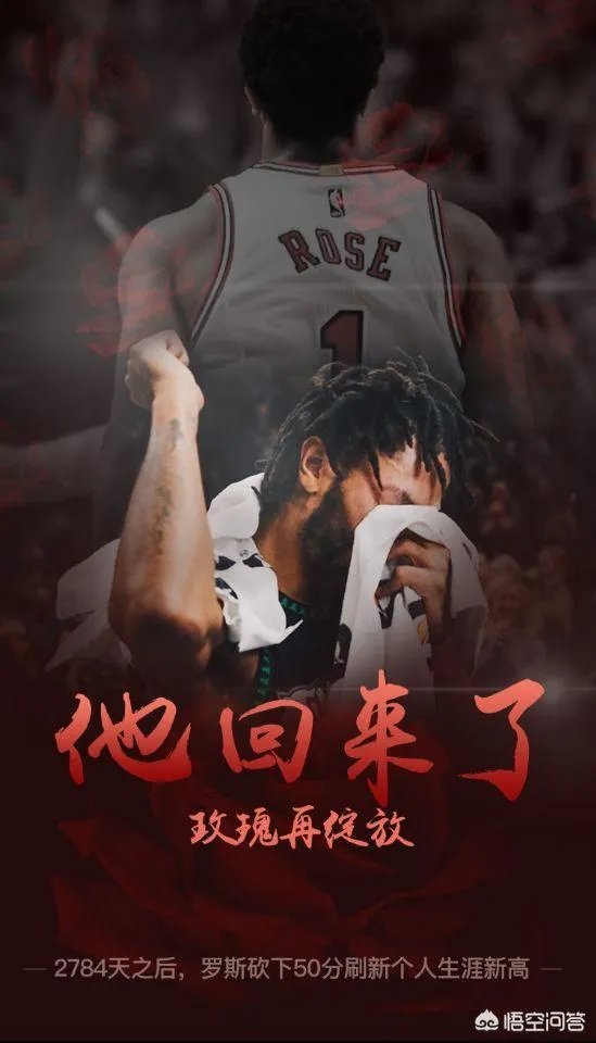 罗斯在对阵爵士的比赛中，狂砍50分，大家怎么看？