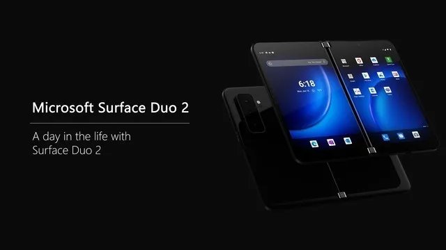 微软曝光Surface Duo 2 采用双屏幕设计