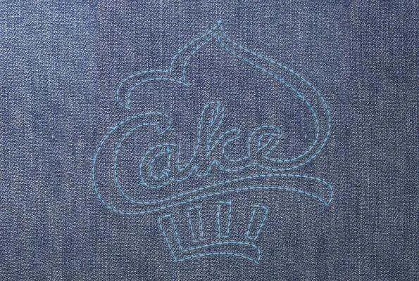 ps怎么做逼真logo刺绣效果