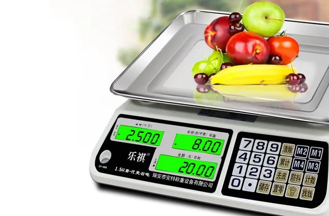 电子台秤怎么计数称重 电子台秤怎么看斤数和价格