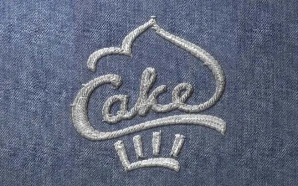 ps怎么做逼真logo刺绣效果