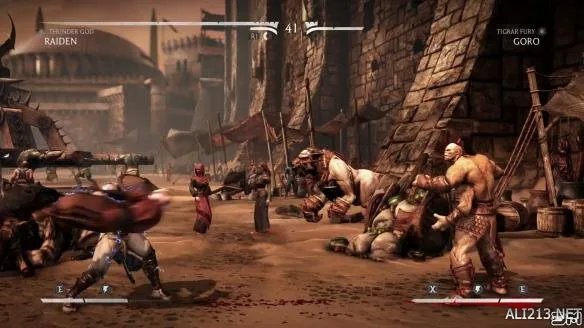 老奶奶好身板！《真人快打X（Mortal Kombat X）》中路人老奶奶KO镜头