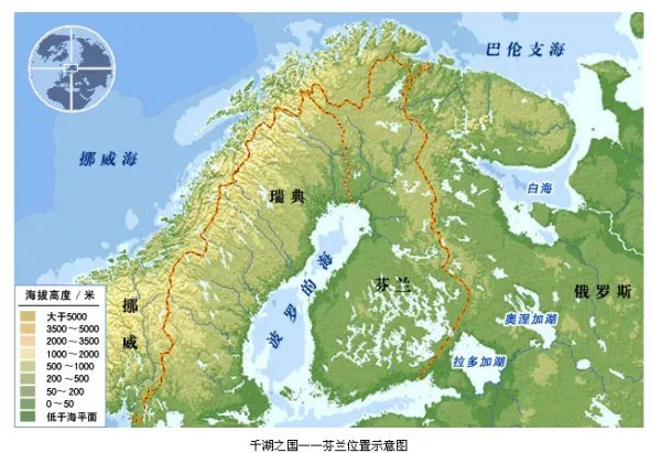 为什么芬兰被称为千湖之国