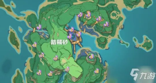 《原神》踏鞴砂雷神瞳位置汇总