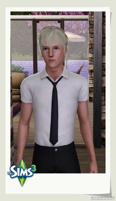 《模拟人生3》MOD人物 两款帅哥头型补丁下载