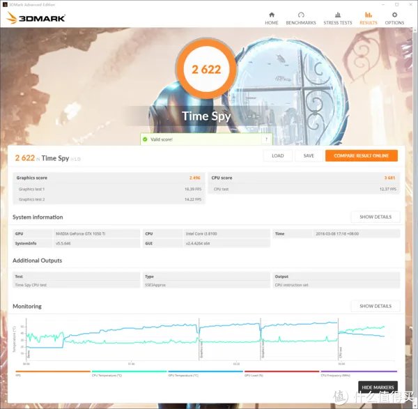 #剁主计划-宁波#PNY 必恩威 XLR8 GTX1050Ti 显卡 晒单测评（附与烈风跑分对比）