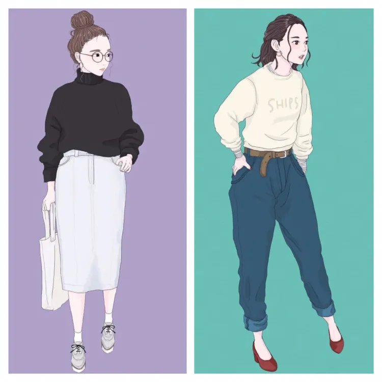 秋季女装搭配图片大全 2017秋季女装搭配图片