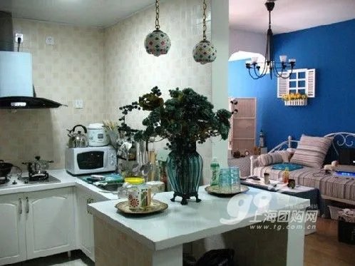 网络女作家的地中海蜗居 53平米温情小窝只花1万