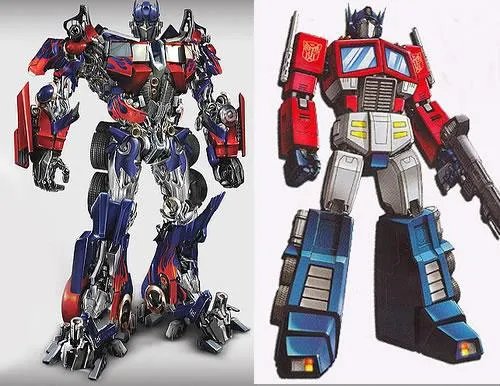 电影版《变形金刚》和真实车型大对比