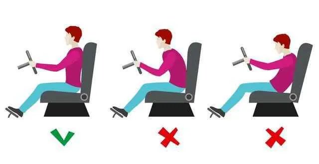 学开车怎样才能知道车身正不正？