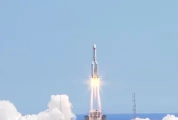 见证！问天实验舱发射升空瞬间，有多燃？