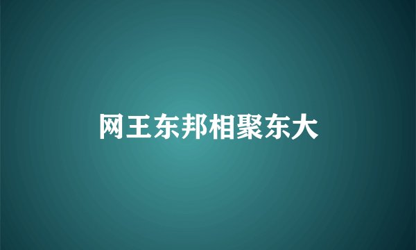 网王东邦相聚东大