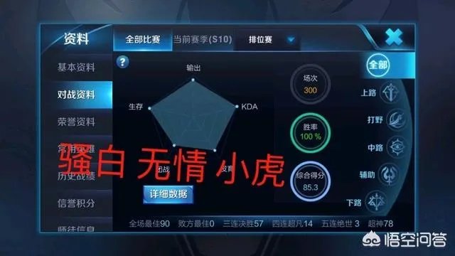 和骚白一起三排玩王者荣耀的中单法王无情是谁？有什么来头？