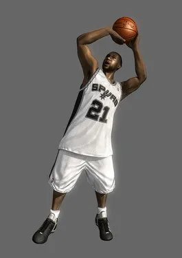 姚明领衔 NBA STREET OL曝逼真原画