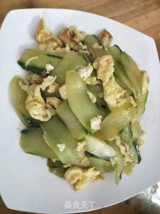 青瓜炒蛋