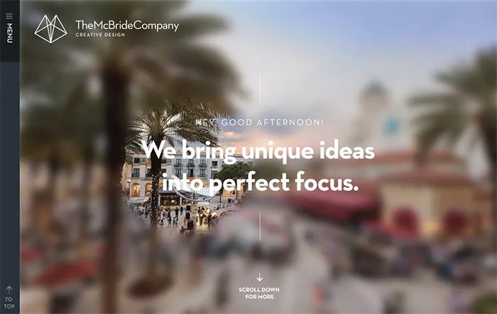 一组酷炫动效设计的网站欣赏