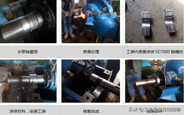只有电刷镀修复工艺可以解决水泵轴磨损么？