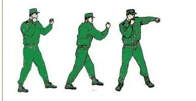 求军体拳第一套全套图解