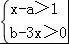若不等式组的解集是﹣1<<1,则a、b的值分别是  .