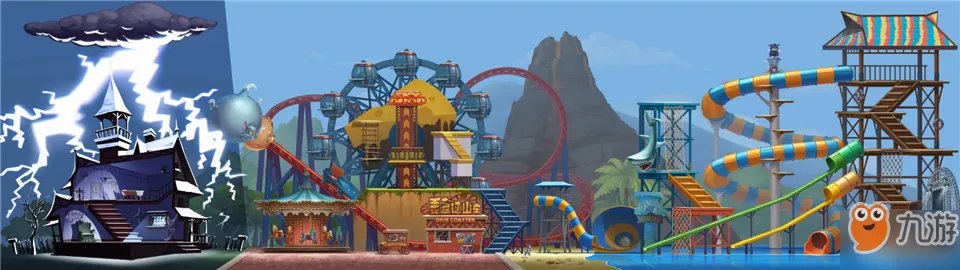 《猫和老鼠手游》游乐场地图有哪些元素 游乐场地图元素汇总